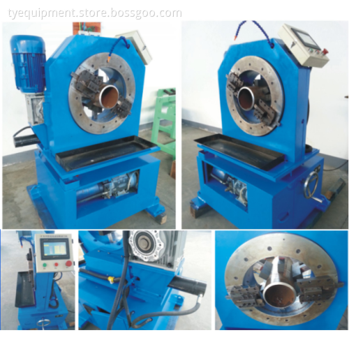 CNC cutting and beveling line
